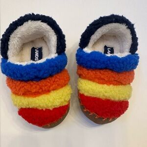 Lands' End Kids' Sherpa lined  Slippers size 6